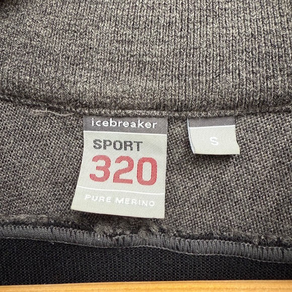 Icebreaker 320 Sport Half Zip‎ Merino Wool Sweater Pullover Size Small - Picture 6 of 8